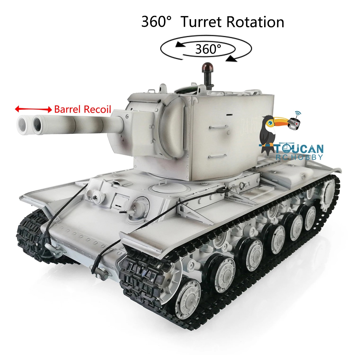HENG LONG 1/16 7.0 öƽ ҷ KV-2  RTR RC ..