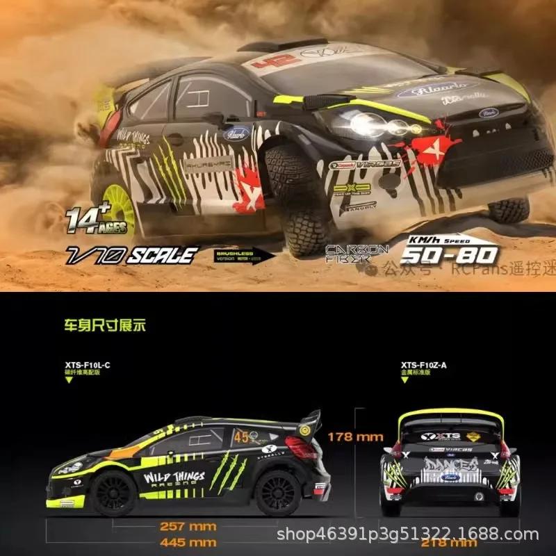 Ralaro 1/10 Xts F10 4wd Rtr Rc Simulation Racing Dri..