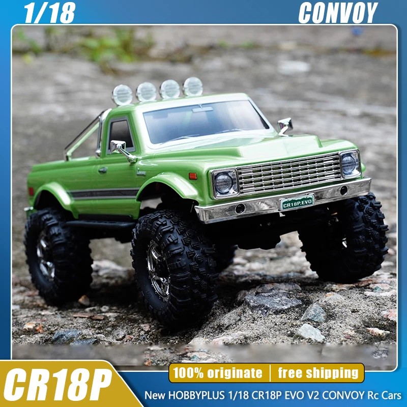 ο HOBBYPLUS 1/18 CR18P EVO V2 CONVOY RCī..